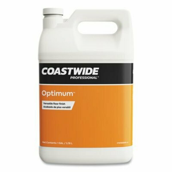 Coastwide Professional Optimum Floor Finish, Unscented, 3.78 L, 4PK 568001A